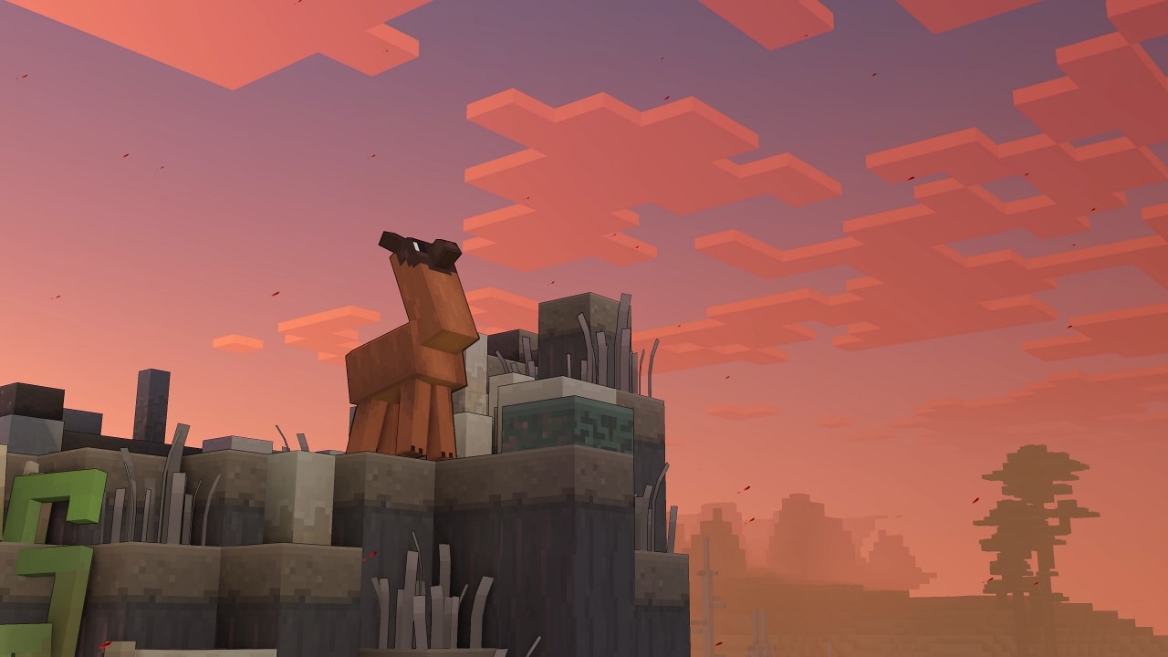 A screenshor from the Legend of the Llama Lost Legend