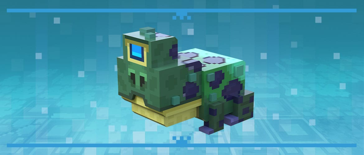 An image of the Mottled Monocular Toad mount skin