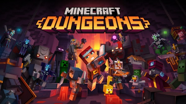 minecraft dungeons marquee